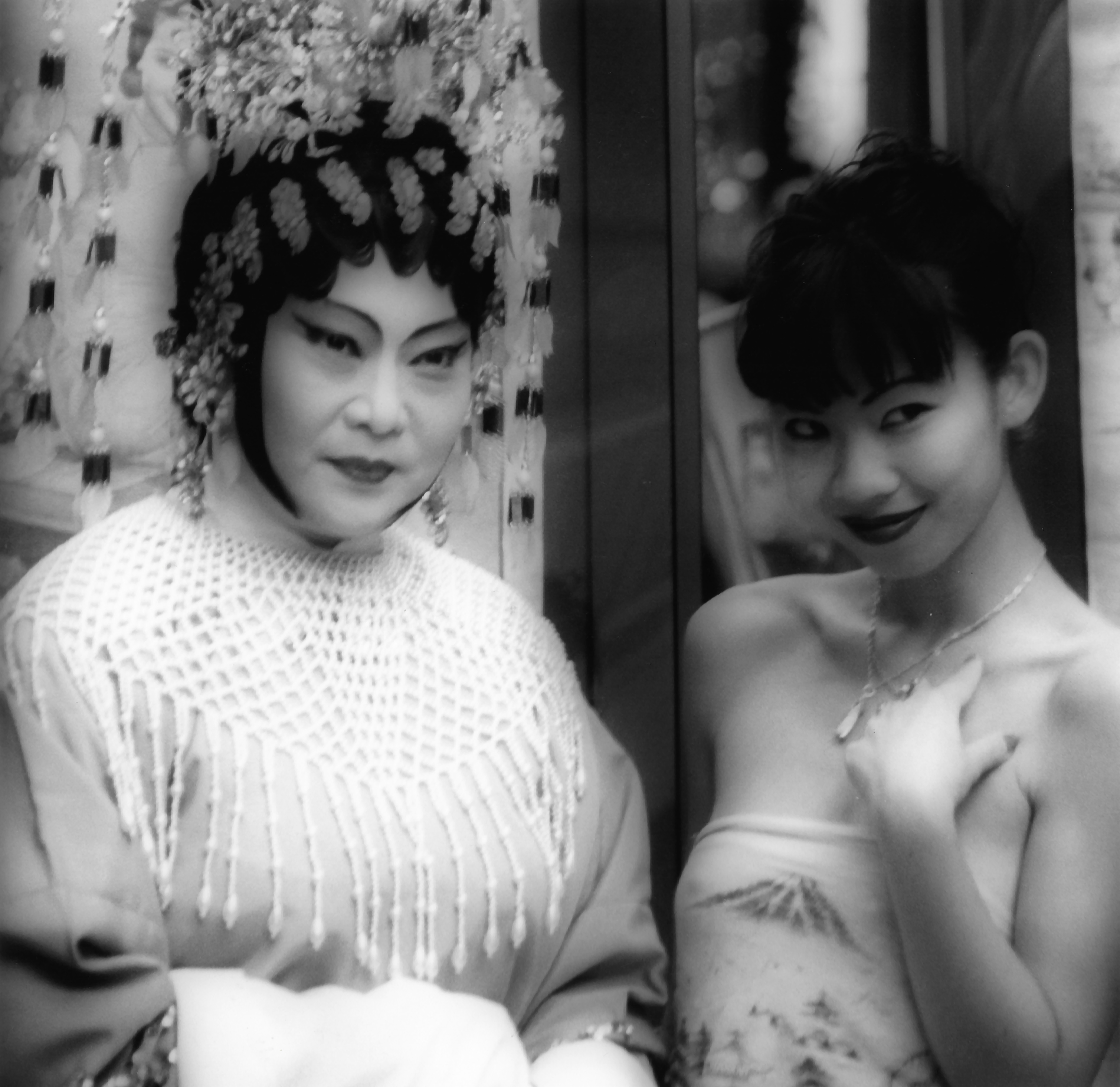 image of girls in chinatown